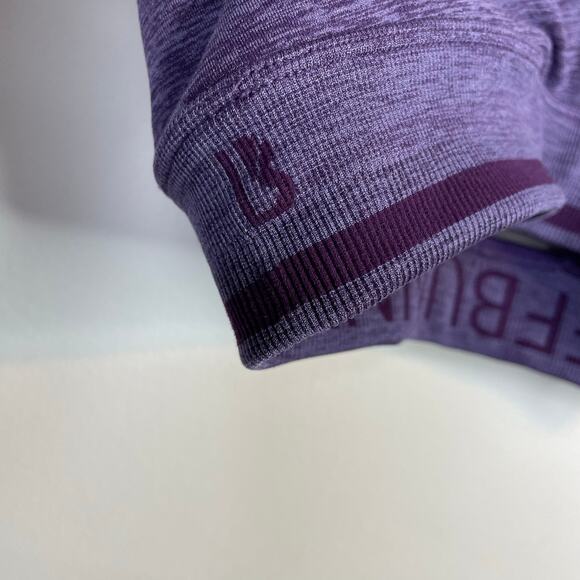 BBL BuffBunny Lift Seamless Reversible Sports Bra Eggplant Purple M 36 A B C - Picture 5 of 13
